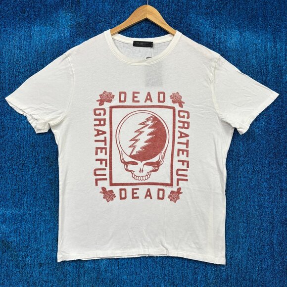 Grateful Dead Self Titled Album Graphic T-Shirt Size Large - Picture 1 of 4